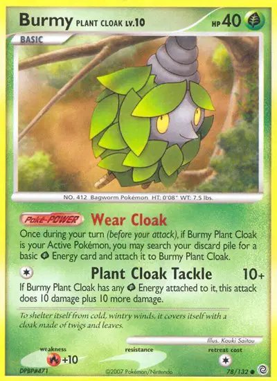 Burmy Plant Cloak — Secret Wonders 78
