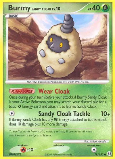 Burmy Sandy Cloak — Secret Wonders 79