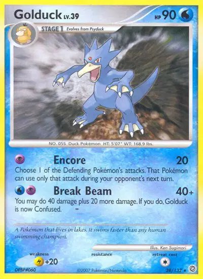 Golduck — Secret Wonders 28