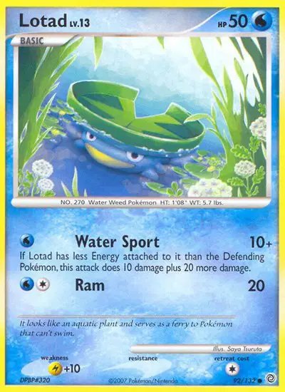 Lotad — Secret Wonders 92