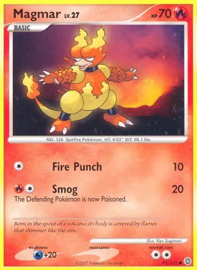 Magmar — Secret Wonders 93