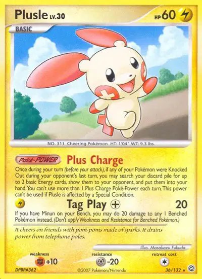 Plusle — Secret Wonders 36