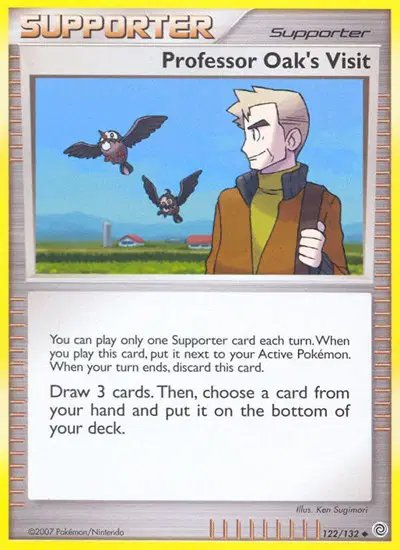 Professor Oak's Visit — Secret Wonders 122