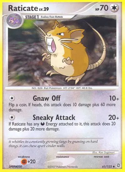 Raticate — Secret Wonders 61