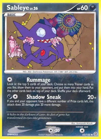 Sableye — Secret Wonders 63