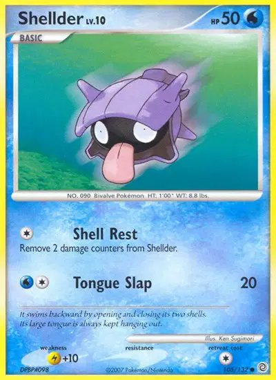 Shellder — Secret Wonders 105