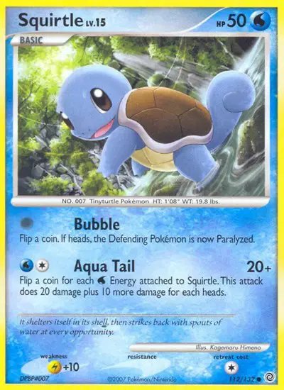 Squirtle — Secret Wonders 112