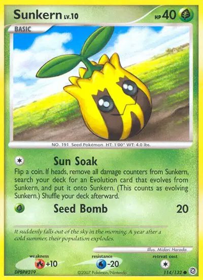 Sunkern — Secret Wonders 114