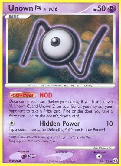 Unown [N] — Secret Wonders 69
