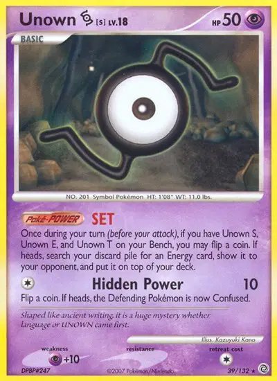 Unown [S] — Secret Wonders 39