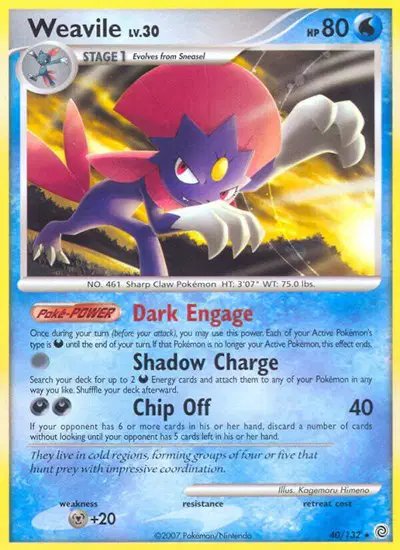 Weavile — Secret Wonders 40