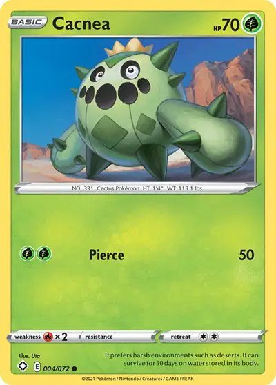 Cacnea — Shining Fates 004/072