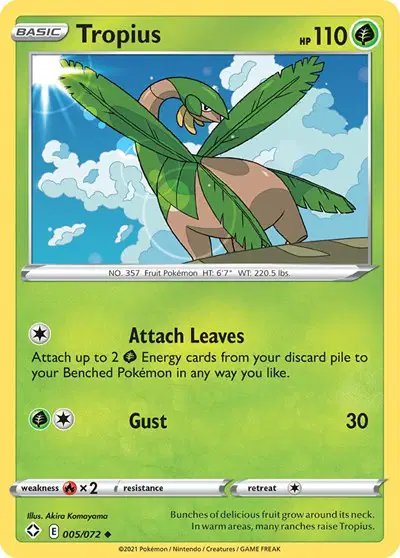 Tropius — Shining Fates 005/072