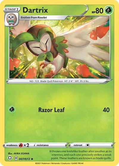 Dartrix — Shining Fates 007/072