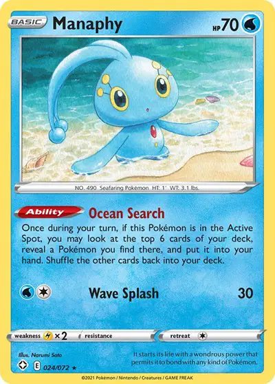 Manaphy — Shining Fates 024/072