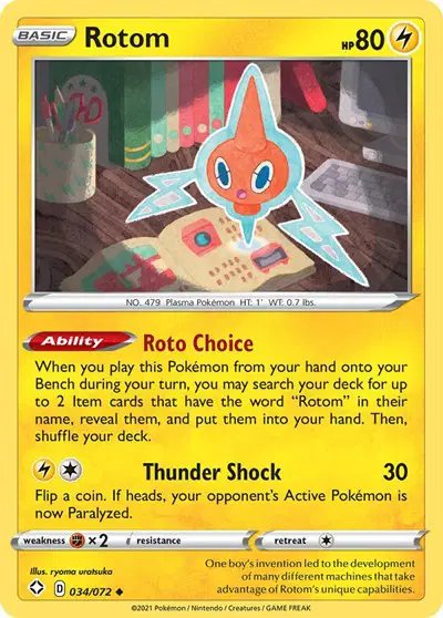 Rotom — Shining Fates 034/072