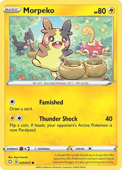 Morpeko (035) — Shining Fates 035/072