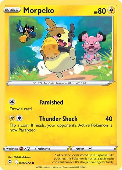 Morpeko (036) — Shining Fates 036/072