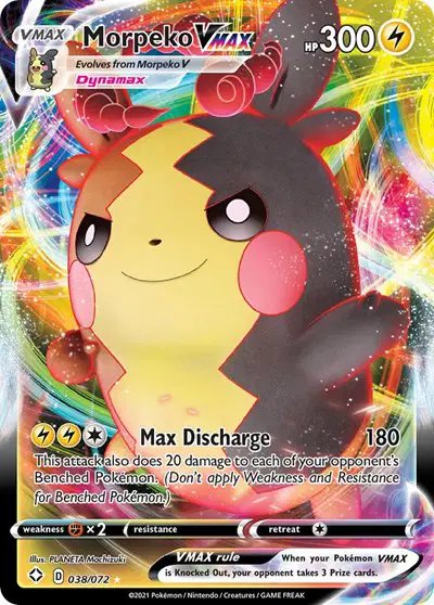 Morpeko VMAX — Shining Fates 038/072