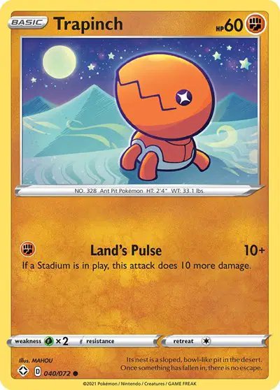 Trapinch — Shining Fates 040/072