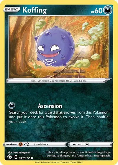 Koffing — Shining Fates 041/072
