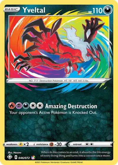 Yveltal — Shining Fates 046/072
