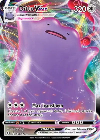 Ditto VMAX — Shining Fates 051/072