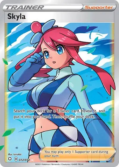 Skyla (Full Art) — Shining Fates 072/072