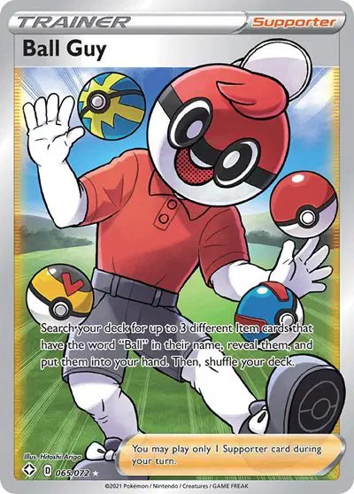Ball Guy (Full Art) — Shining Fates 065/072