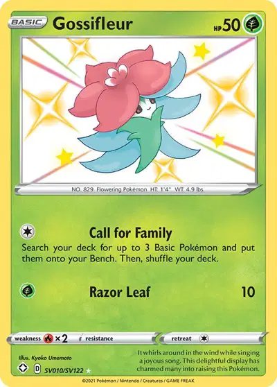 Gossifleur — Shining Fates: Shiny Vault SV010/SV122