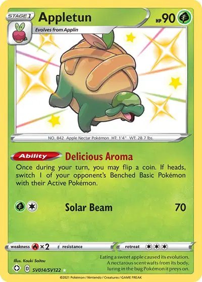 Appletun — Shining Fates: Shiny Vault SV014/SV122