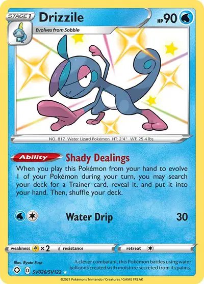 Drizzile — Shining Fates: Shiny Vault SV026/SV122