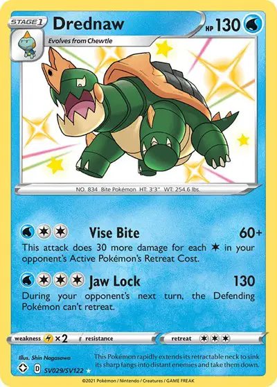 Drednaw — Shining Fates: Shiny Vault SV029/SV122