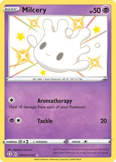Milcery — Shining Fates: Shiny Vault SV057/SV122