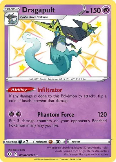 Dragapult — Shining Fates: Shiny Vault SV062/SV122