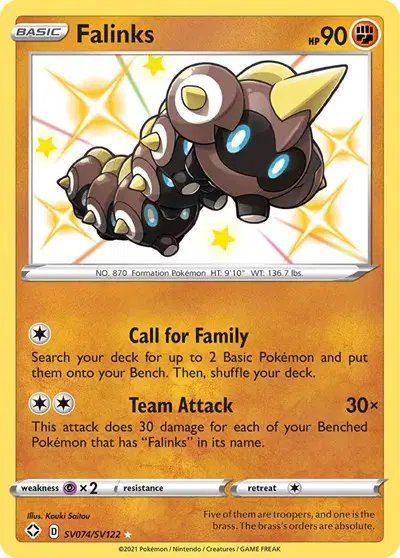 Falinks — Shining Fates: Shiny Vault SV074/SV122