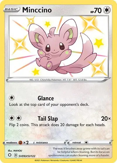Minccino — Shining Fates: Shiny Vault SV093/SV122