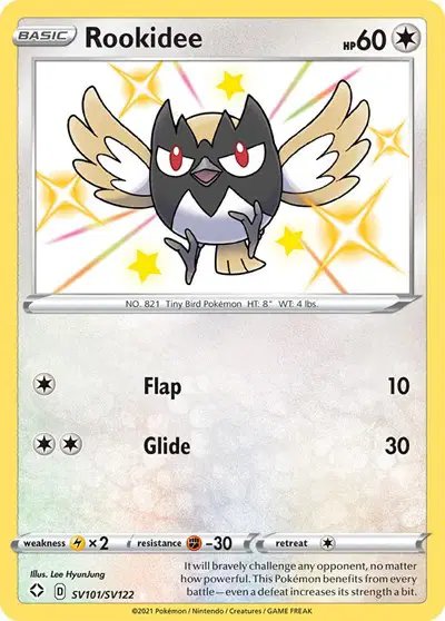 Rookidee — Shining Fates: Shiny Vault SV101/SV122