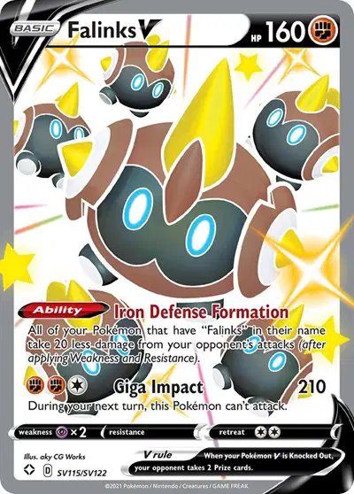 Falinks V — Shining Fates: Shiny Vault SV115/SV122