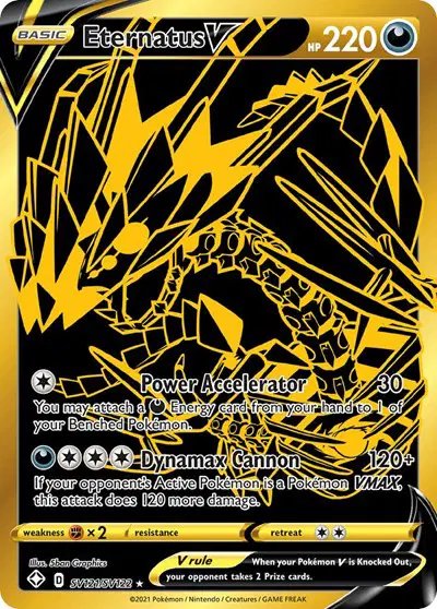 Eternatus V — Shining Fates: Shiny Vault SV121/SV122