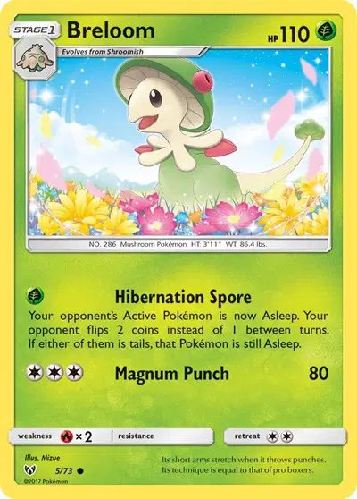 Breloom — Shining Legends 5