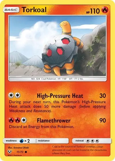 Torkoal — Shining Legends 11