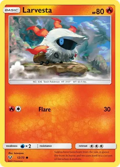 Larvesta — Shining Legends 12