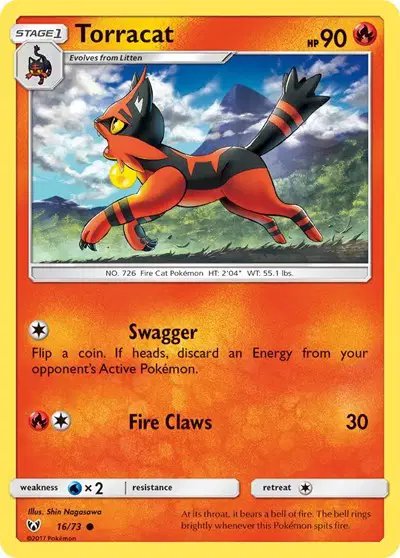Torracat — Shining Legends 16