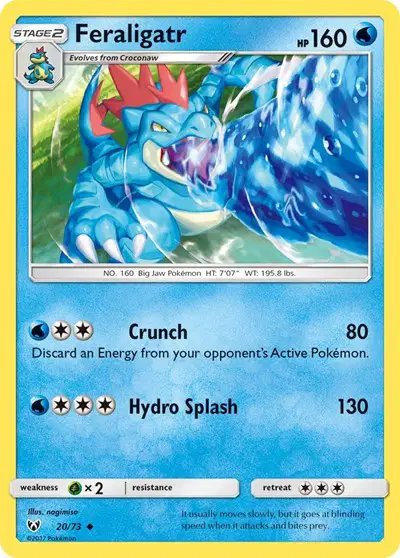 Feraligatr — Shining Legends 20
