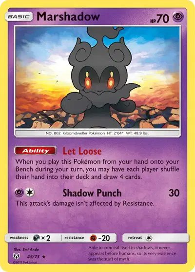 Marshadow — Shining Legends 45