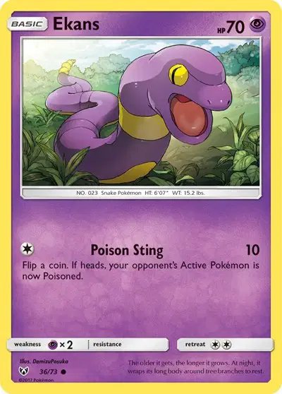 Ekans — Shining Legends 36