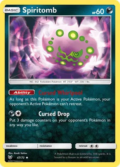 Spiritomb — Shining Legends 47