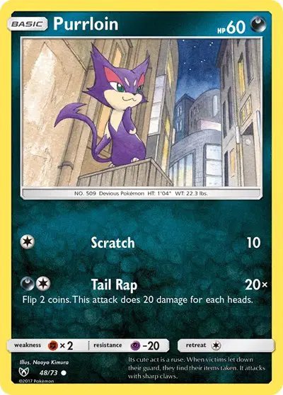 Purrloin — Shining Legends 48