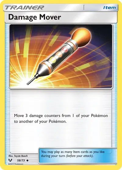 Damage Mover — Shining Legends 58